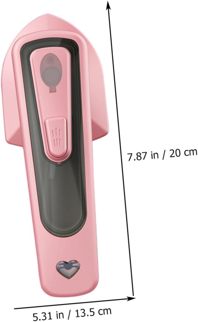 Portable Handheld Electric Steamer Iron for Clothes Compact Garment Steamer with US Adapter Quick Wrinkle Remover for Travel and Home Use Smooth Softening Mini Steam Iron for