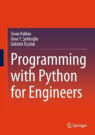 Programming with Python for Engineers, 2024th Edition-finelybook