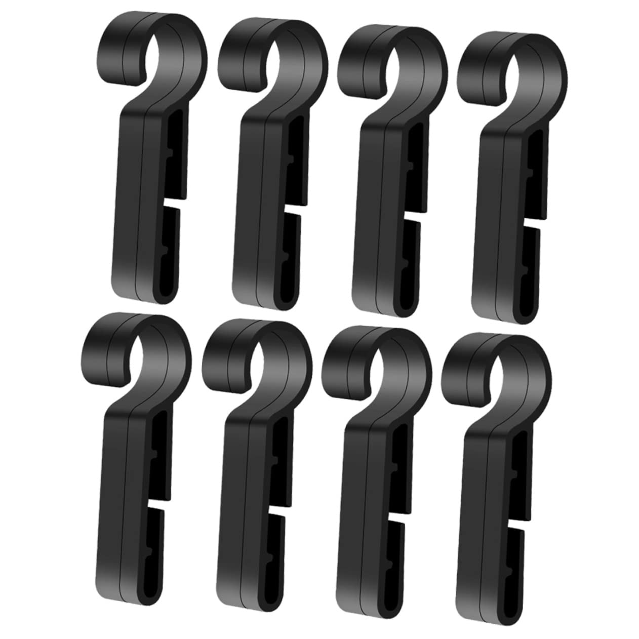 Balacoo Use Hardhat Helmet Clips Easy Install Helmet Light Clips Non-slip Buckles