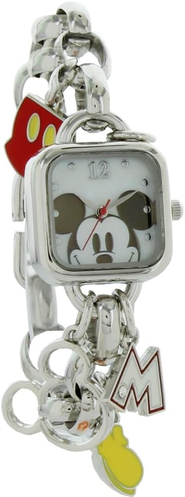 Disney #MK2228 Mickey Mouse Charm Bracelet Watch