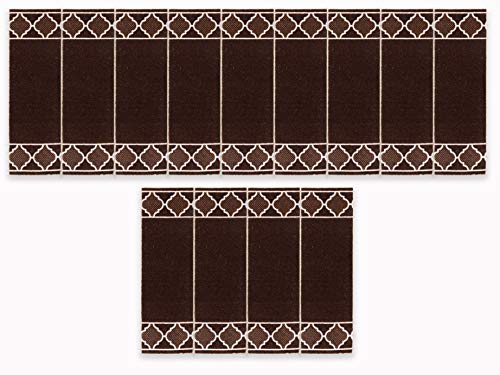 Get Special Price Stair Treads Trellis Designs Slip Resistant Backing Indoor Carpet Stair Treads Print 8 inch x 26 inch inch (Set of 13, Brown) Exclusive Discount 90% Price Stair Treads Trellis Designs Slip Resistant Backing Indoor Carpet Stair Treads Print 8 inch x 26 inch inch (Set of 13, Brown)