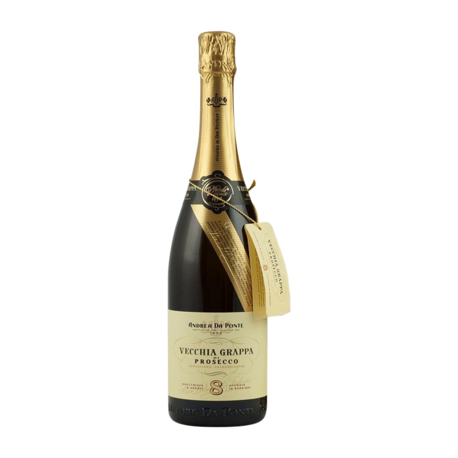 Grappa Andrea da Ponte Vecchia Glera Prosecco di Conegliano-Valdobbiadene 70 cl