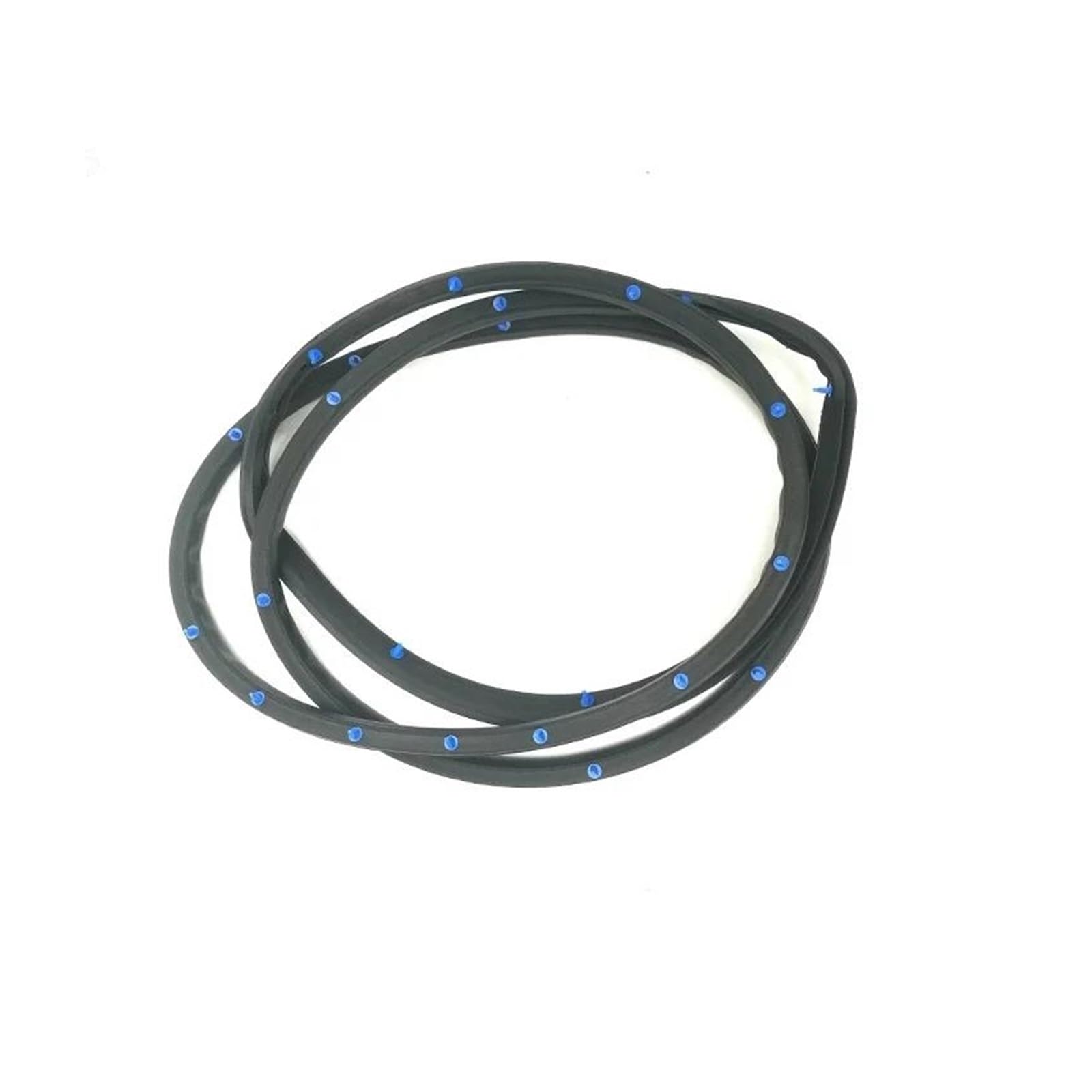 Automotive Weather Stripping for Suzuki for Swift 2006 2007 2008 2009 2010 2011 2012 2013 2014 2015 2016 Car Door Frame Sealing Strip Edge Rubber Seal Car Door Seal Trim(Rear Left)