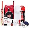CW Storm Junior Cricket Set with Bag Training Sports Cricket Bag Protective Gears Full Set Unisex Children Mini Size 5 for 10 to 11 Years Old Age Boys & Girls Complete Set with Durable Bat