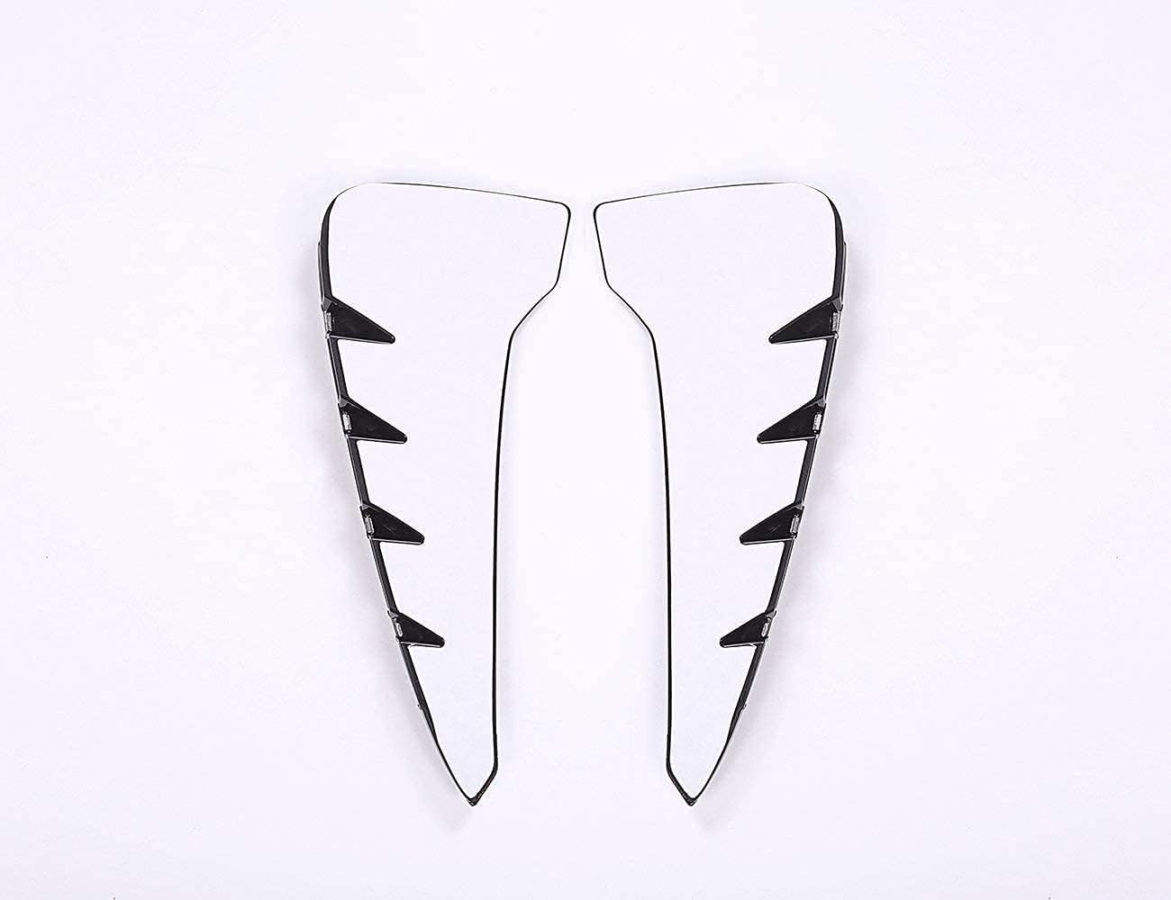 Autobro for BMW X5 F15 X5M F85 2014-2018 Xdrive Logo Emblem Shark Gills Side Decoration Fender Vent Trim (Matte), Black