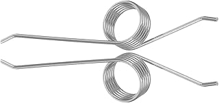 FRCOLOR 2個 ゴミ箱用トーションスプリング 耐久性あるねじりバネ バケツ蓋交換パーツ 簡単取付け対応 フリップトップ式収納桶補修部品