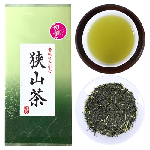 トップスマイル 狭山茶 深蒸し一番茶 100g