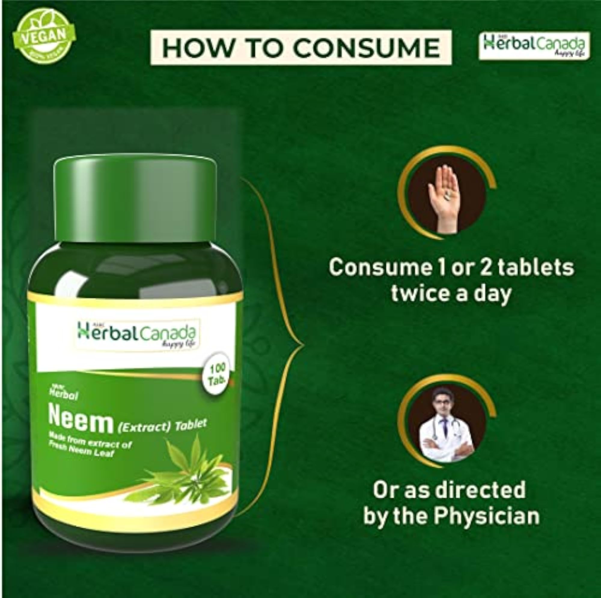 Sudh Shilajit and Neem Health Combo Pack, 200 Tablets