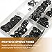 FOMIYES 260pcs M3- Manganese Steel Washers Push-on Clips Fasteners Internal Tooth Locking Washers Kit for Industrial and Scientific Use
