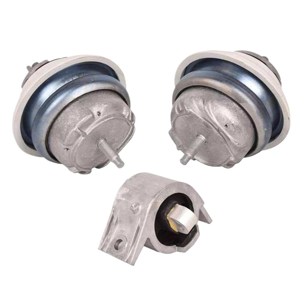 Engine Motor Mount Set Compatible with XF 2009 4.2L XJ 2010-2013 5.0L Left Right and Transmission Mount C2P17845 C2D38505