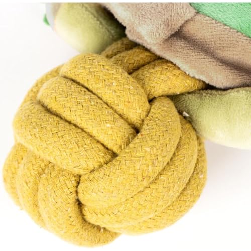 The Mandalorian Grogu, offizielles und Robustes Hundespielzeug, ideal zum Beißen, Spielen und Trainieren Ihres Hundes im Star-Wars-Stil