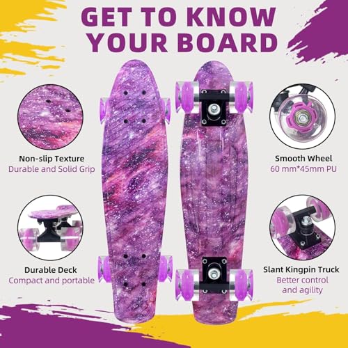 Nattork Light-Up Mini Cruiser