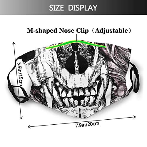 Skull Skull Mask Face Mask Fashion Scarf Reusable Balaclavas For Men Women #TOP1