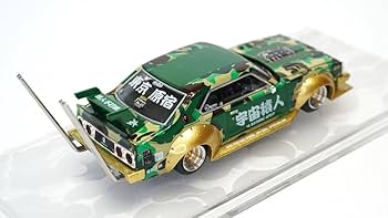 Amazon.co.jp: 1 64 SKYLINE GT-R R34 R33 GTR 暴走族 竹槍