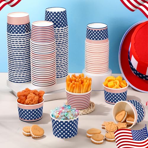 Gobelets à crème glacée en papier Hsei 255g élection indépendance x120 - 7