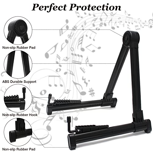 Support Pliable pour Guitare Support de Guitare Portable Stand de Guitare Universel Classique avec Médiators et Sac de… - Les Beatles, Paul McCartney, John Lennon, RIngo Starr, George Harrison Support Pliable pour Guitare Support de Guitare Portable Stand de Guitare Universel Classique avec Médiators et Sac de… – Image 4
