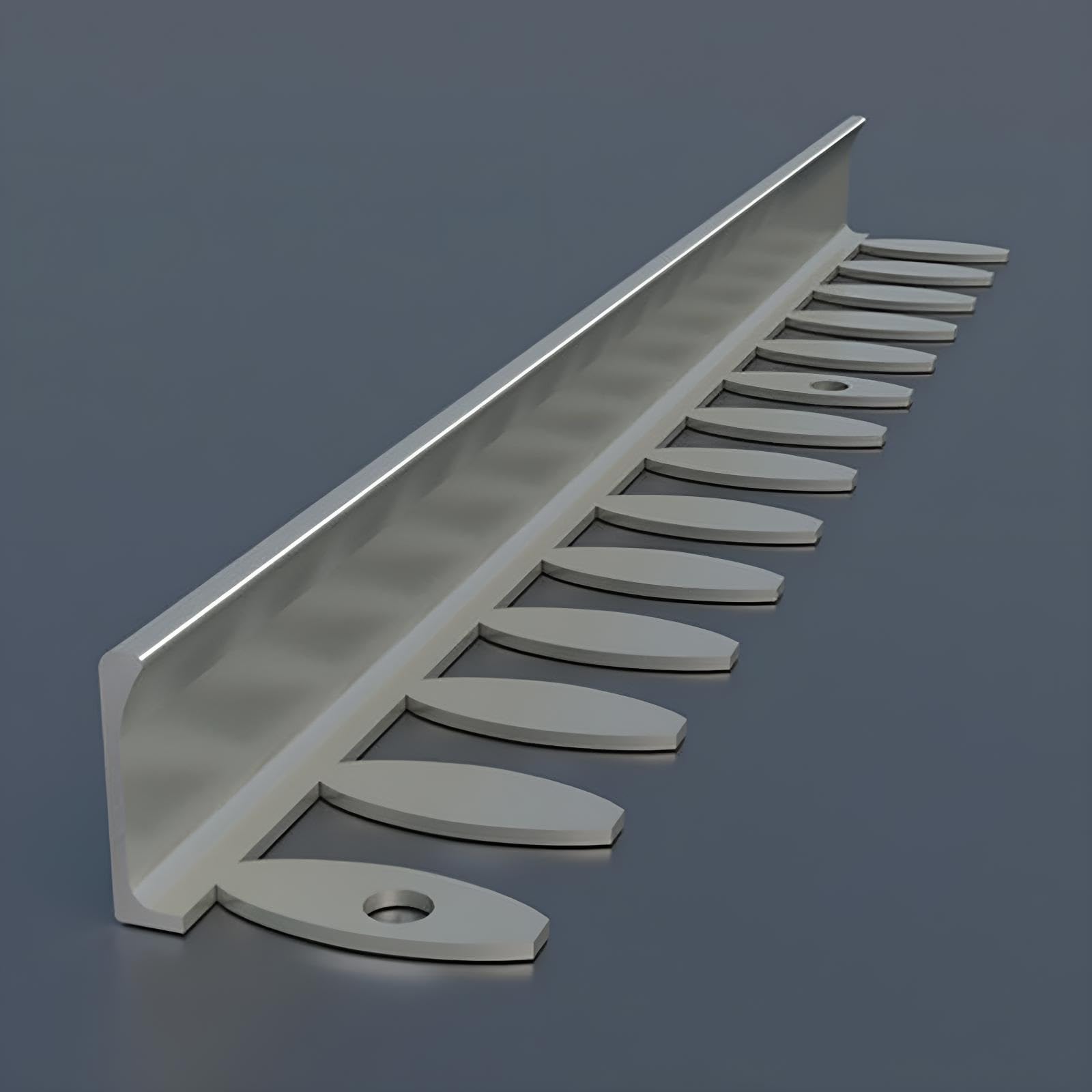 Riel de transición flexible contra roturas de azulejos y desniveles en suelo 2x