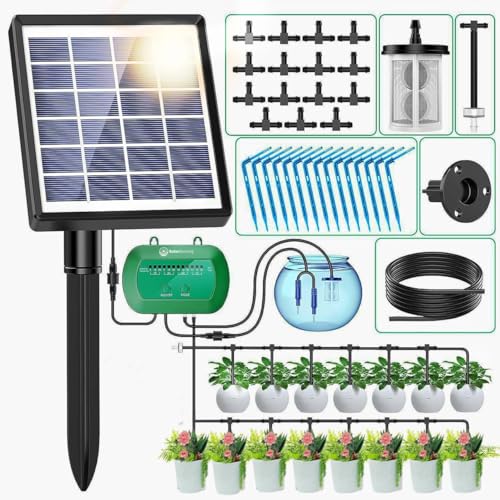 Riego Por Goteo Automático Energía Solar, 2024 Sistema de Riego S...