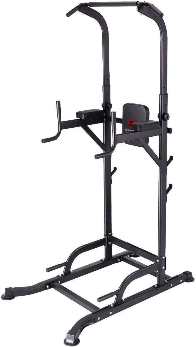 Power Tower Pull up station Adjustable,chin up Rack,Knee Raise station Knee Raise with Dip and Pull-up Station Power Tower