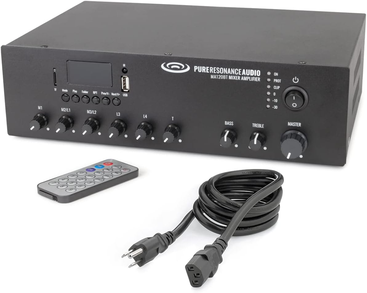Resonance Audio MA120BT 120W 7Channel Mixer Sri Lanka Ubuy