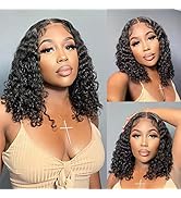 360 Lace Front Wigs Water Wave Human Hair Pre Plucked with Baby Hair Full Lace Wigs Human Hair Cu...
