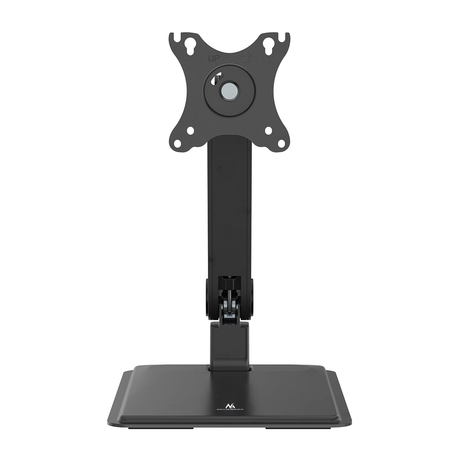 Maclean Supporto per touchscreen da 17 – 32 pollici, VESA 75 x 75/100 x 100 cm, autoportante, inclinabile, rotazione di 180°, regolabile in altezza fino a 8 kg, ergonomico, stabile supporto per