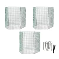 Algopix Similar Product 3 - 3 Large FoldAway Bush Plant Protectors