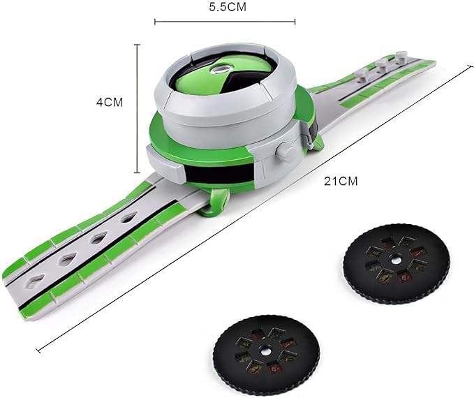 Miniatura 5 de BYTEWAR Ben 10 Watch- Ultimate Gift for Boys, Kids - Projected Watch with 3 Cards and 10 Images on Each Card - Ben Ten Boys Toys Watch