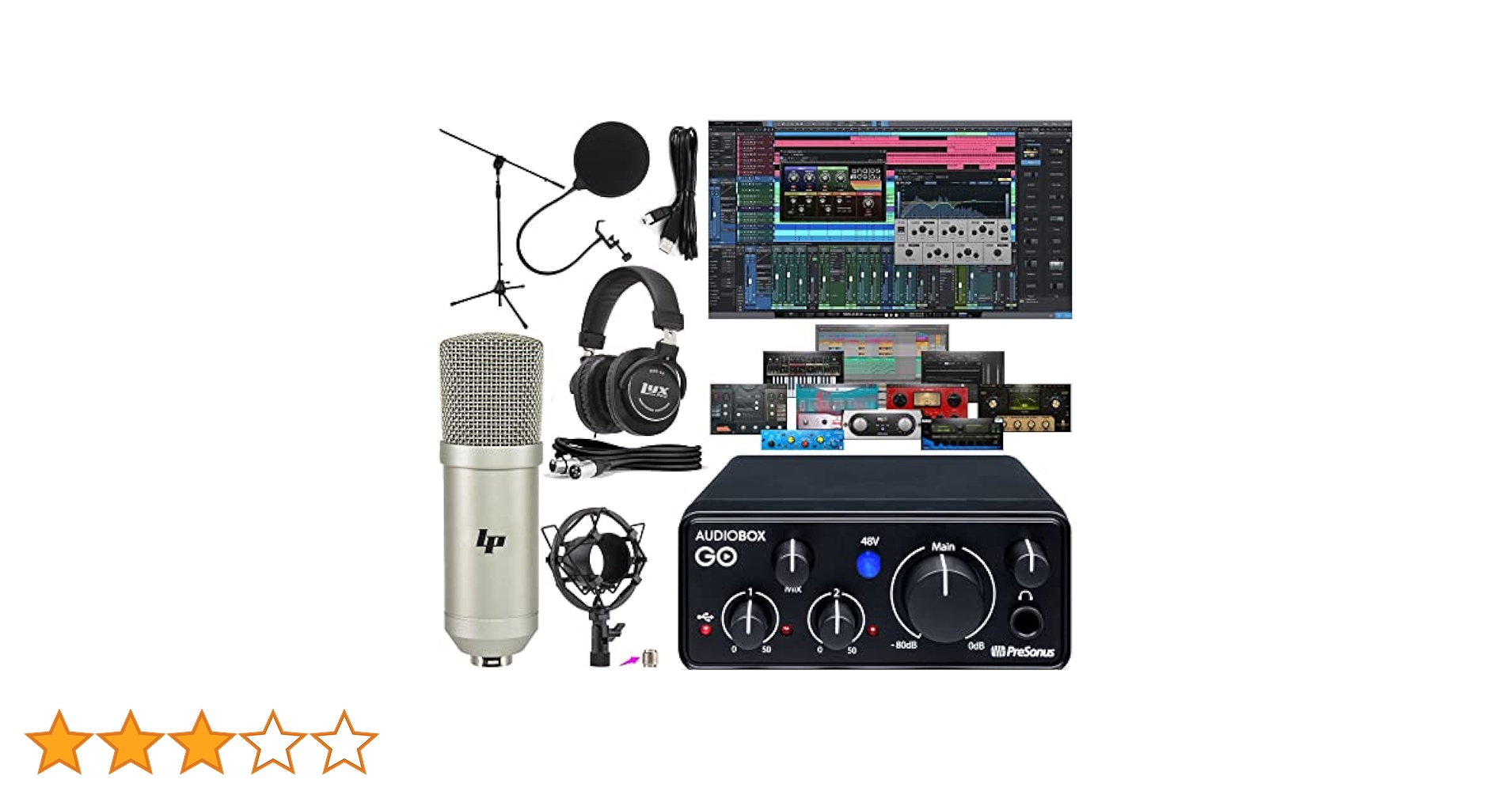 Audiobox GO オーディオインターフェイスとXLRケーブル 240gの超小型オーディオIF、PreSonus AudioBox GOを試してみた