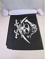 Vista 68 de Guatemala 19.7 ft BUNTING Flag 20 banderas 9'' x 6'' - Banderas de cuerda guatemalteca 5.9 x 8.3 in - AZ FLAG