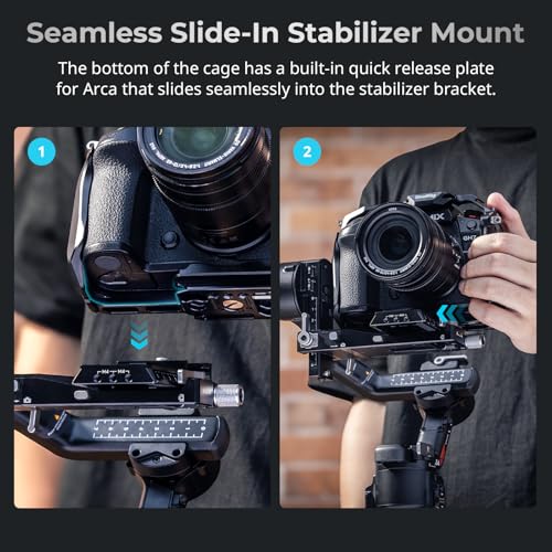 SMALLRIG Quick Release Cage for Panasonic LUMIX GH7 / GH6 - Image 3