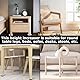 ZXNJA 8 Stück Möbelerhöhung,Tisch Erhöhung,Möbel Erhöhung,Selbstklebende Möbelerhöhung,Couch Erhöhung,Tischerhöhung,Für Tisch, Stuhl, Sofa, Bett, Kabinett, Erhöhte Höhe Möbelfüße(Rund,6 * 1.65 cm)