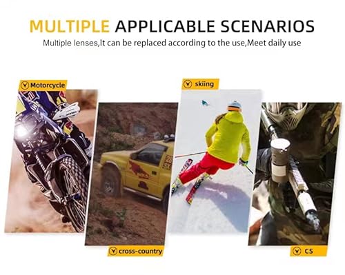 image for 通用 Ski Goggles - Over Glasses Ski/Snowboard Goggles for Men, Women