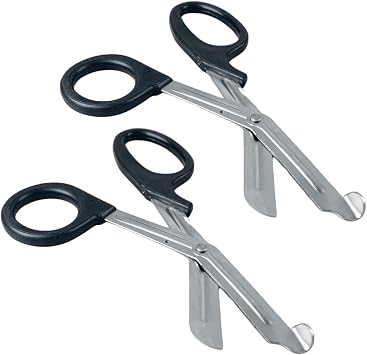 ToolUSA Angled/bent Utility Scissors - 7 12" SC-84750-Z02 Pack of 2 Scissors