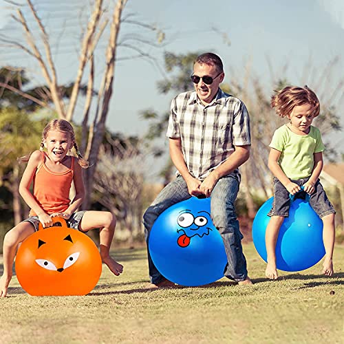Image of Cloyster Gym, Sport & Outdoor Space Hopper Ball Bouncing Inflatable Sit and Bounce Hop Ball 2 to 20 Year, Rubber (1 PC) Assorted Color , Medium Size