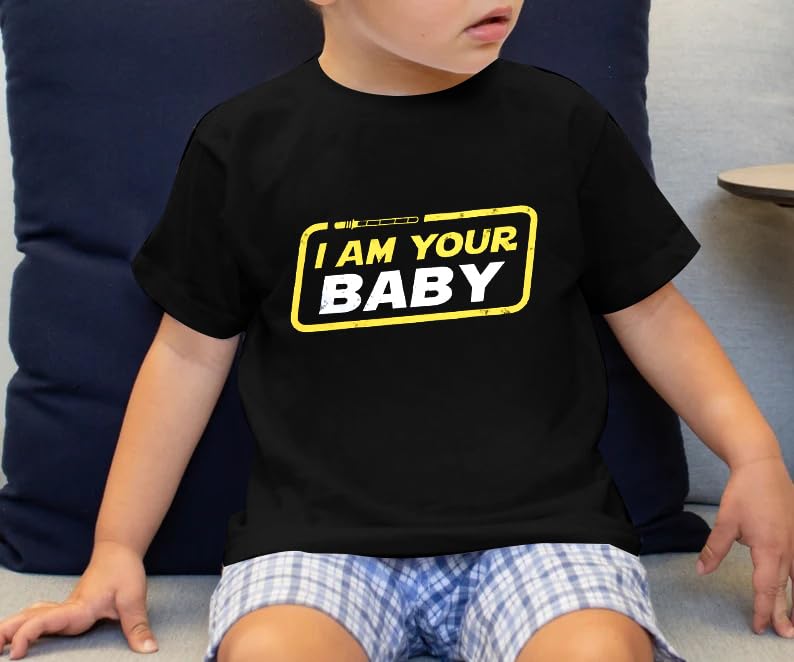 Dad and Son Matching Shirts I Am Your Father Shirt Family Matching Outfits Family Vacation Casual Short Sleeve Top2