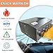 Aubingmotor Heater 4 Ports 8500 BTU 3 Speed Fan 80 CFM for Car Truck Boat RV (2022 new upgrade)