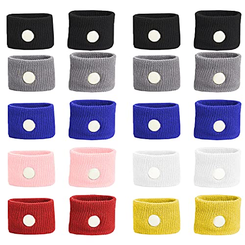 NEPAK 10 Pairs Travel Wristbands,Sea Bands for Pregnancy,Motion Sickness Nausea Relief Wristbands for Pregnant,Morning Sickness & Sea, Travel, Car Sickness
