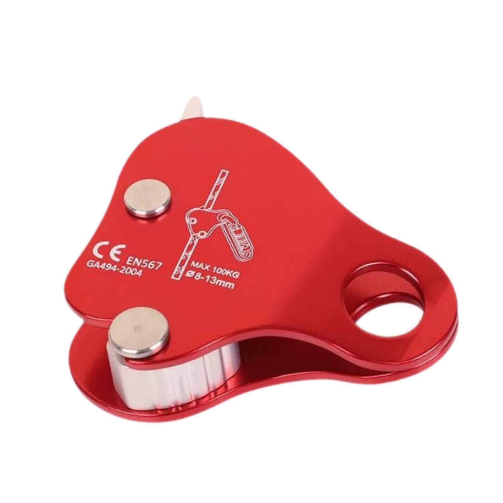 Yiju Rock Climbing Rope Grab Adjuster Lanyard Device Falling Arrester Protection for Tree Arborist Outdoor Outward Bound Training