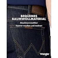Wrangler Herren Durables Regular Fit Jeans, Rinsewash, 38W / 30L – Ansicht 4