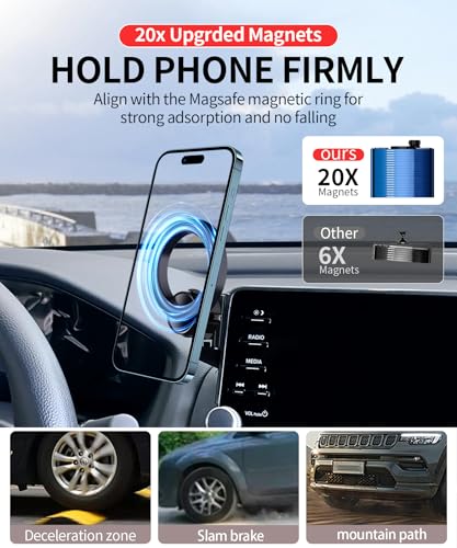 Image of Car Phone Holder for Honda Accord 2018-2022 8 inch Screen Magsafe Accessories