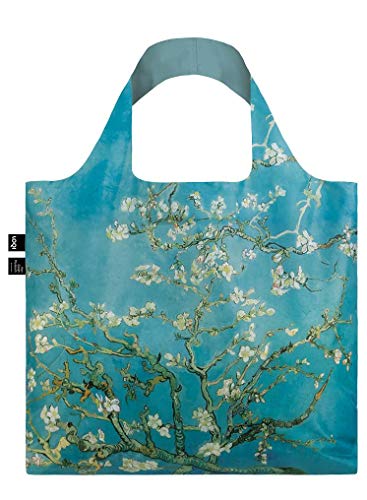 LOQI VAN GOGH Almond Blossom Bag Tote da viaggio, 50 cm, 15 liters, Blu (Almond Blossom)