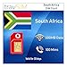 Produktbild travSIM Prepaid Vodacom SIM-Karte für Südafrika - 500 MB gültig 30 Tage (Die SIM-Karte enthält 100 Minuten für internationale Anrufe in mehr als 30 Länder, und Mobile Daten bis 3G 4G Geschwindigkeit)