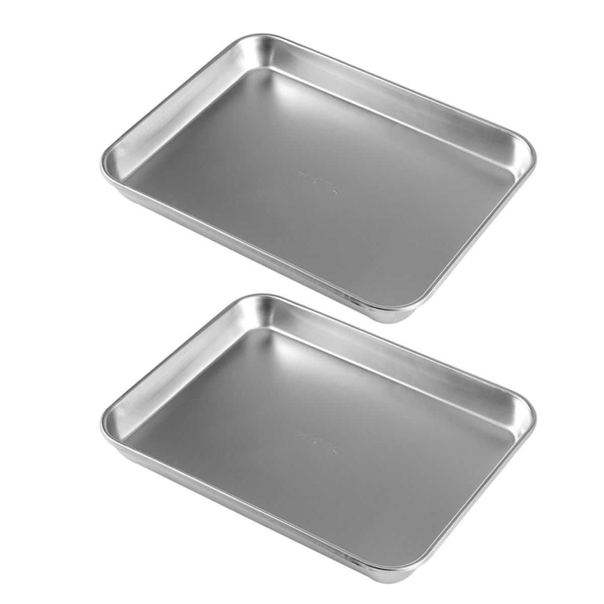 Vassoio Fondo Pezzi 2 in Chirurgico e Acciaio Inossidabile Piatto, Resistente Versatile per Strumenti Medici in Strutture Sanitarie