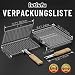ivtivfu Nestbares Fischgrillzange-Set, Grill Zubehör, Geschenke für Männer