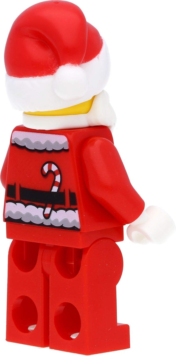 LEGO Minifigurka Świętego Mikołaja (z nadrukiem na plecach) / Mikołaj/Boże Narodzenie z akcesoriami