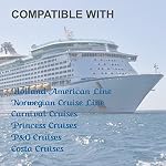 Carnival Consignes de bagages de croisière Porte-bagages carnivals Consigne tous les navires de ligne de croisière Tags(8 Boîte)