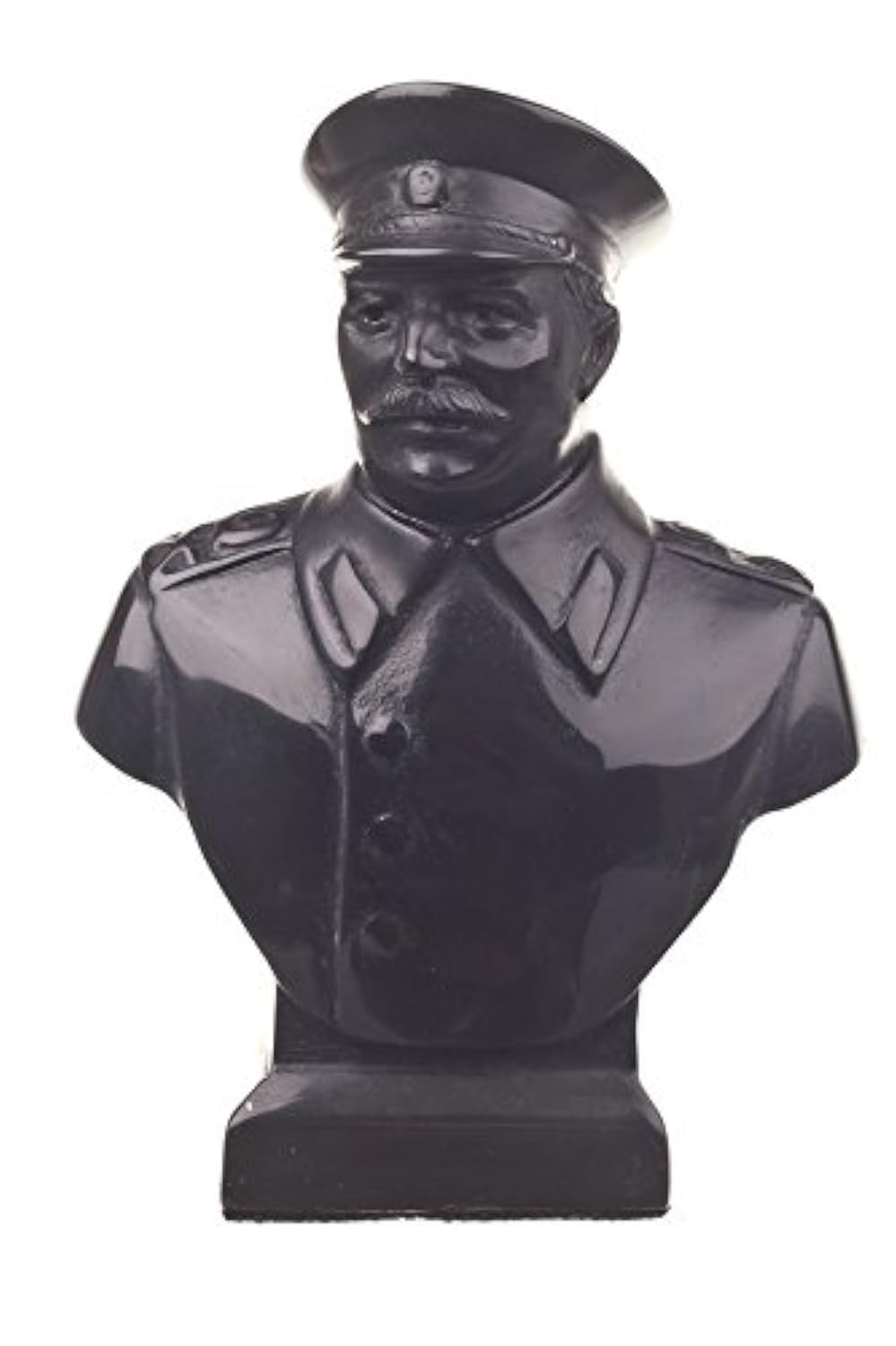 danila-souvenirs Soviet Russian USSR Leader Joseph Stalin Stone Bust Statue Sculpture 4.8'' (12 cm)