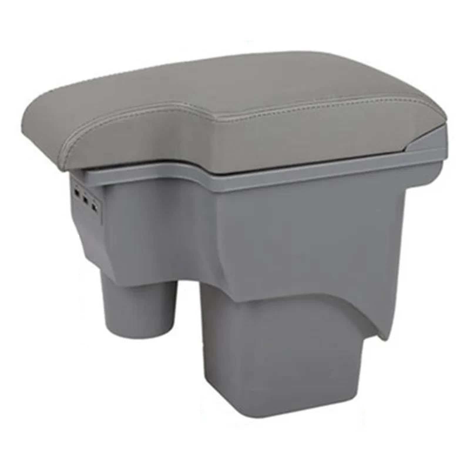 Ysdsls 5 Real Corium Pu Leather Center Console Armrest Storage Box For Focus 2 Mk2 Car Interior Parts Modification Accessories