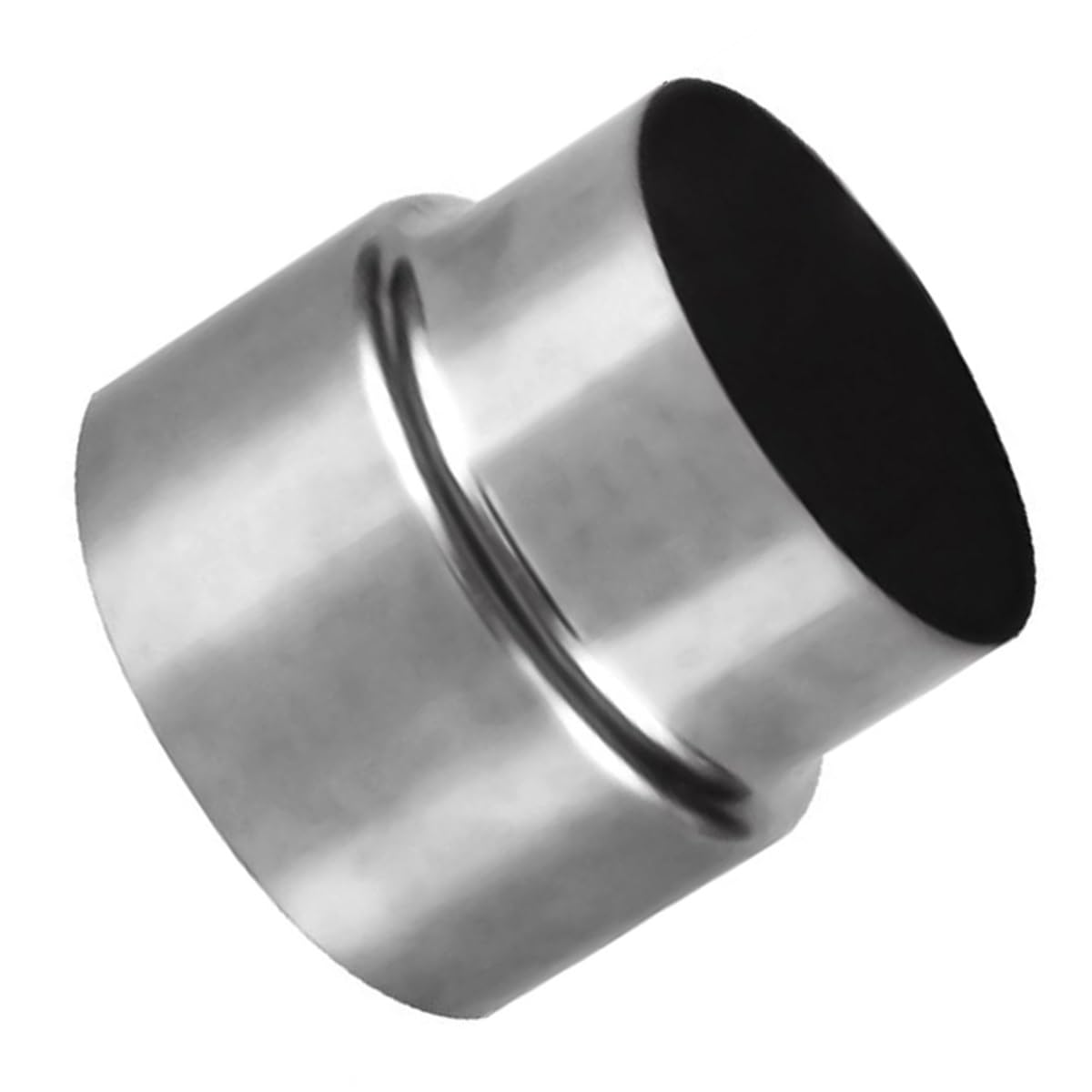 Flue Reducer Adapter, Stainless Steel Stove Pipe Reducer 7cm to 6cm, Chimney Flue